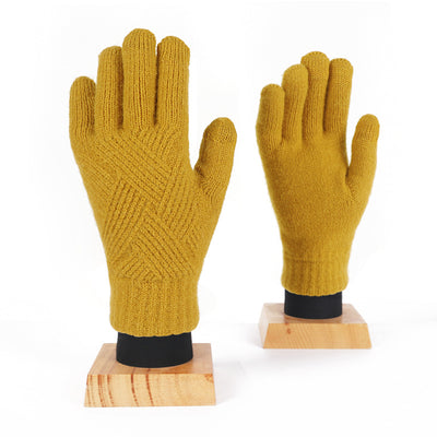 Guantes de Ciclismo Acolchados Térmicos para Clima Frío y Cálido