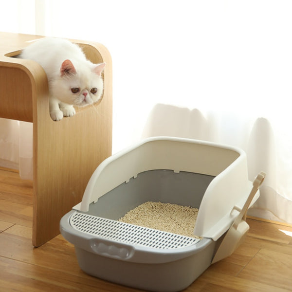Arenero para Gatos - Bandeja Sanitaria de Arena