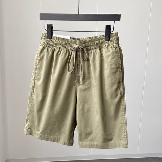 Pantalones Cortos Casuales de Algodón Puro con Cintura Elástica para Hombre - Image 37