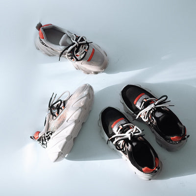 Zapatos Deportivos Coreanos con Plataforma y Cordones para Mujer - Image 11