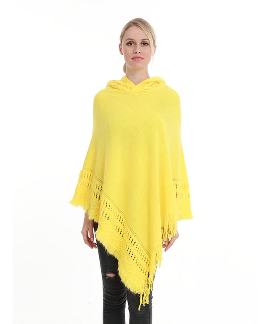 Capa Tejida con Capucha para Otoño e Invierno - Image 10