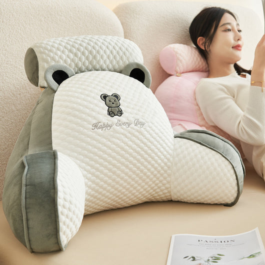 Almohada de Apoyo Lumbar Grande con Relleno Suave - Image 5