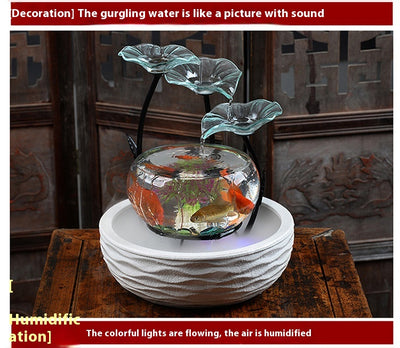 Acuario de Escritorio con Bonsái - Decoración Viva para tu Hogar - Image 14