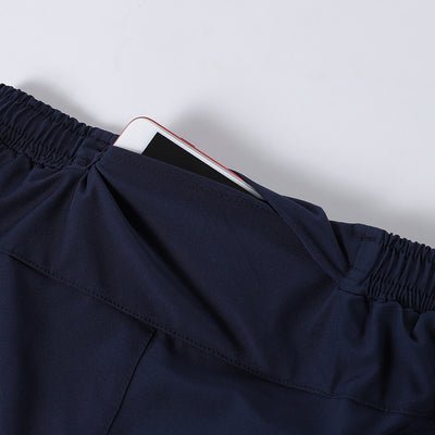 Pantalones Deportivos de Corte 3/4 con Doble Capa para Hombre - Primavera y Verano - Image 11
