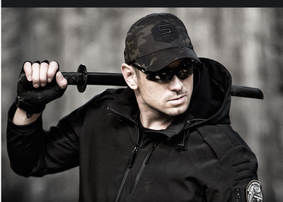 Gorra Táctica Camuflaje Oscuro Fuerzas Especiales - Image 6
