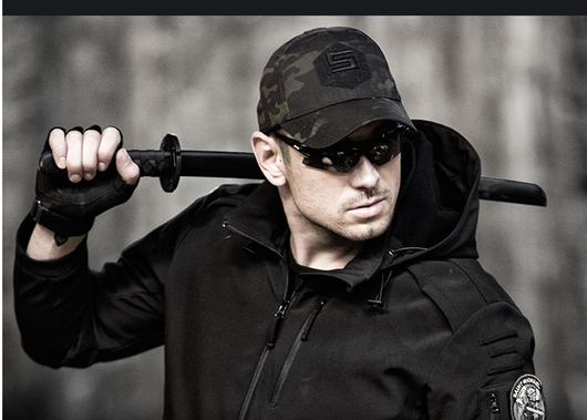 Gorra Táctica Camuflaje Oscuro Fuerzas Especiales - Image 6