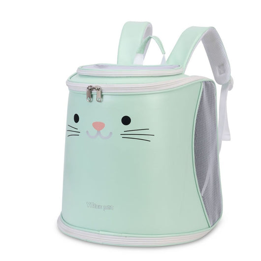 Mochila Transportadora Plegable para Mascotas - Gran Capacidad para Gatos y Perros - Image 6