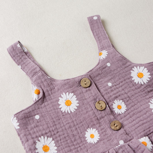 Conjunto de Dos Piezas para Niña con Tirantes y Shorts Estampado - Image 14