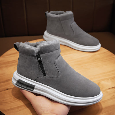 Zapatos Casuales de Cuero para Hombre - Diseño Liso y Versátil - Image 10