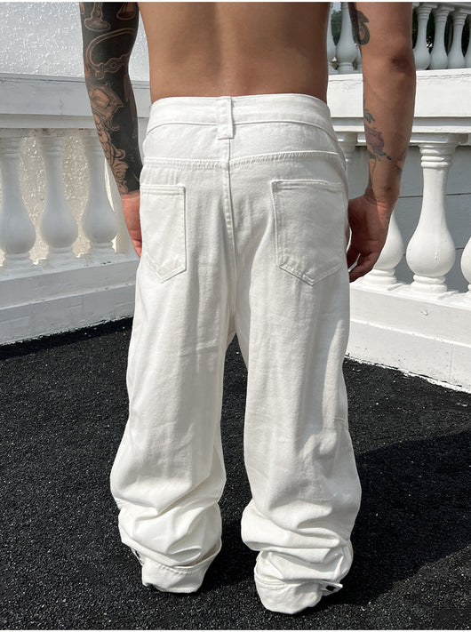 Pantalones Vaqueros Clásicos de Corte Recto - Estilo Retro Atemporal - Image 16