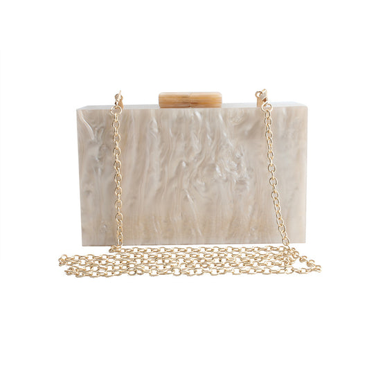 Bolso de Mano Mármol Acrílico Lujo para Mujer - Image 11