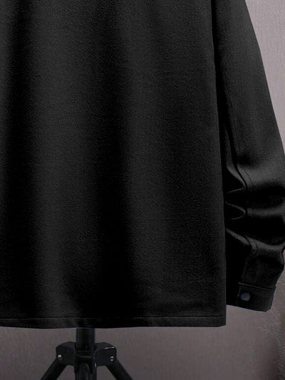 Abrigo Elegante para Hombre con Botones y Bolsillos de Solapa - Image 21