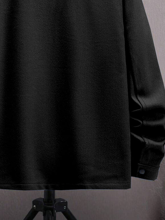 Abrigo Elegante para Hombre con Botones y Bolsillos de Solapa - Image 21
