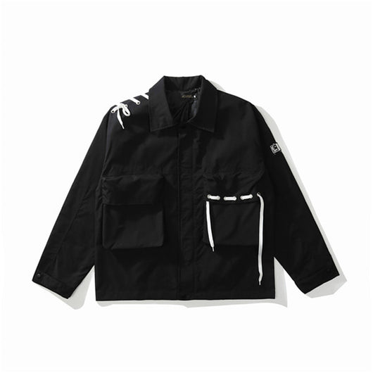 Chaqueta Funcional con Tirantes Integrados - Estilo Urbano Versátil - Image 13