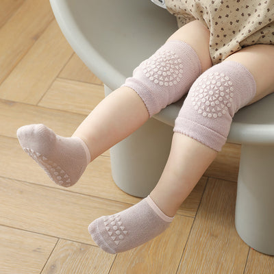 Set de Calcetines Protectores con Rodilleras Acolchadas para Bebés y Niños - Image 15
