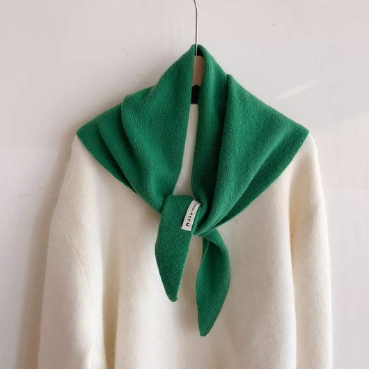 Poncho Triangular de Lana Pura para Otoño e Invierno - Image 35