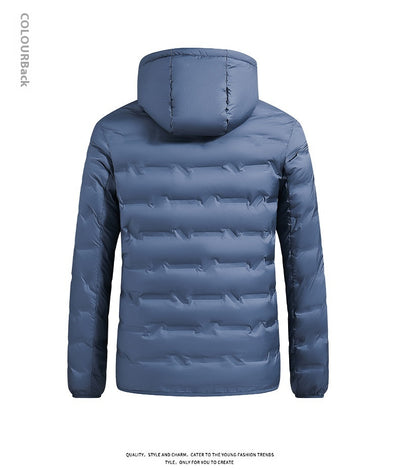 Chaqueta Acolchada de Plumón para Parejas - Abrigo Térmico y Cálido - Image 19