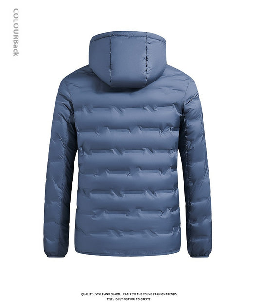 Chaqueta Acolchada de Plumón para Parejas - Abrigo Térmico y Cálido - Image 19