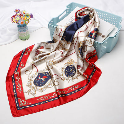 Pañuelo Vintage Estampado para Mujer - Accesorio Profesional Versátil - Image 38