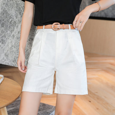 Pantalones Capri Cintura Alta Holgados para Mujer - Comodidad y Estilo Veraniego - Image 9