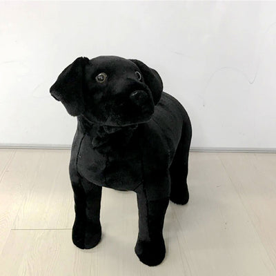 Peluche Labrador Negro - Juguete Suave para Niños y Regalo de Cumpleaños - Image 2