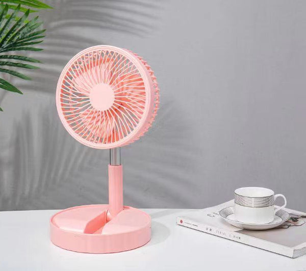 Ventilador Portátil Telescópico Plegable - Potencia y Silencio