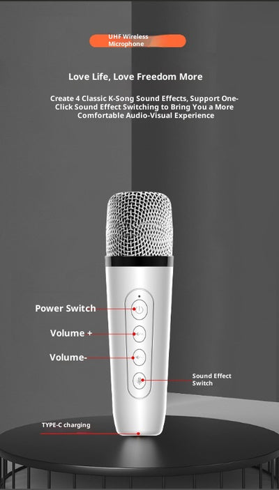 Parlante Bluetooth Karaoke Profesional con Doble Micrófono para Eventos - Image 13