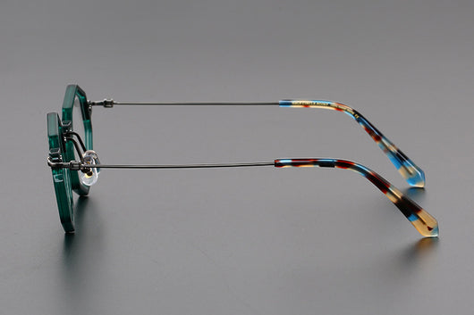 Gafas Retro Ultraligeras de Titanio Puro con Lentes para Miopía - Image 8