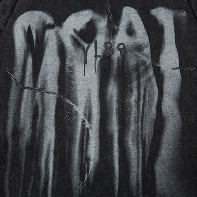 Playera Estampada con Patrón Abstracto para Hombre - Image 4