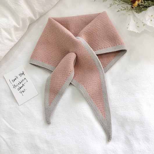 Chal Triangular Tejido para Otoño e Invierno - Bufanda Elegante para Mujer - Image 24