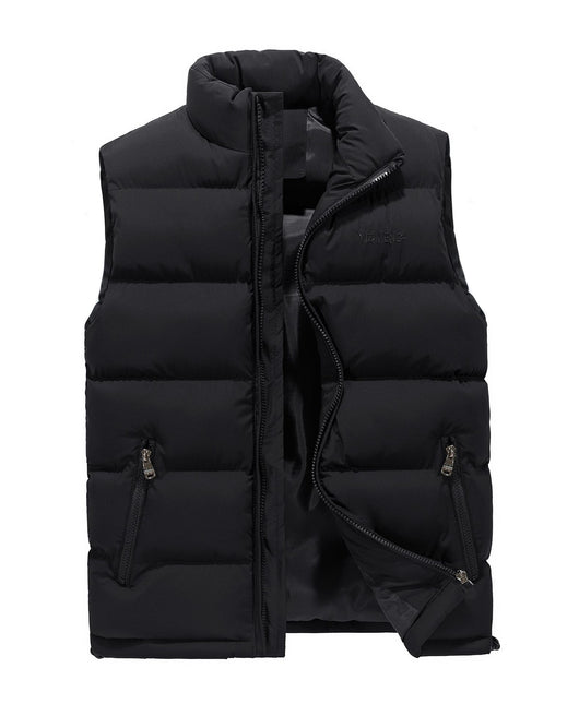 Chaleco Acolchado de Algodón para Hombre - Calidez Otoño e Invierno - Image 25