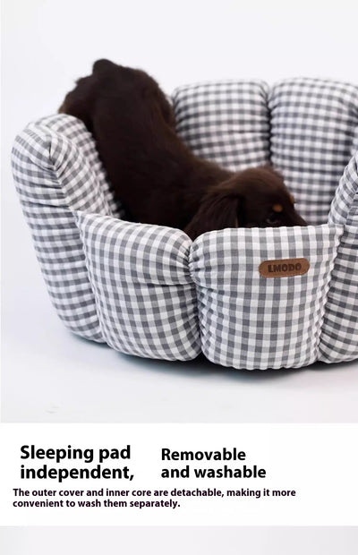 Cama Cuadriculada para Mascotas Todo Clima - Image 21