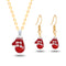 Christmas Series Set Necklace Earrings 8 Estilo