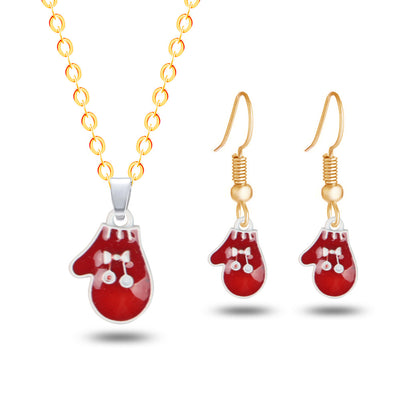 Conjunto de Collar y Aretes Navideños - Image 8
