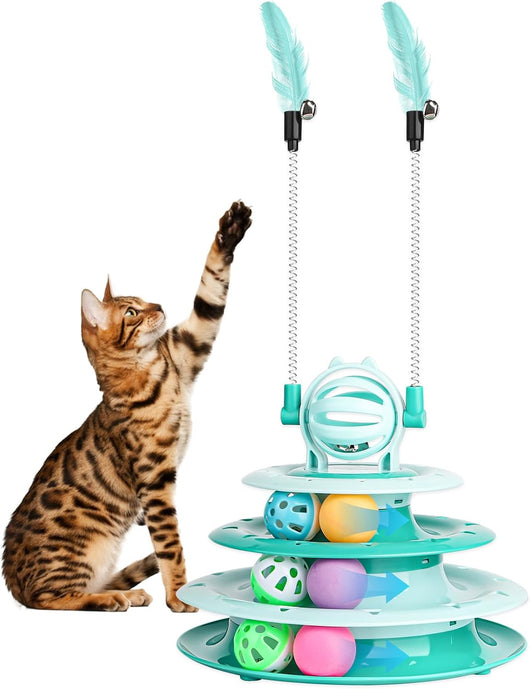 Juguetes Interactivos para Gatos - Set Completo de Entretenimiento Felino - Image 3
