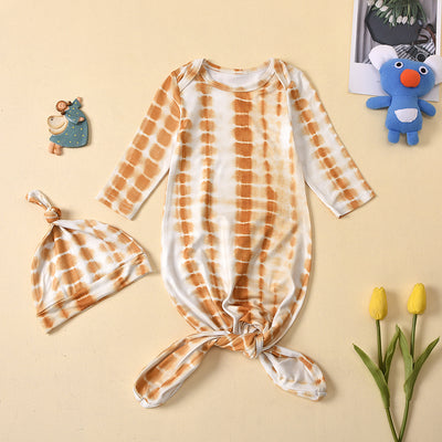 Saco de Dormir Tie-Dye de Algodón para Bebés Niños y Niñas - Image 4
