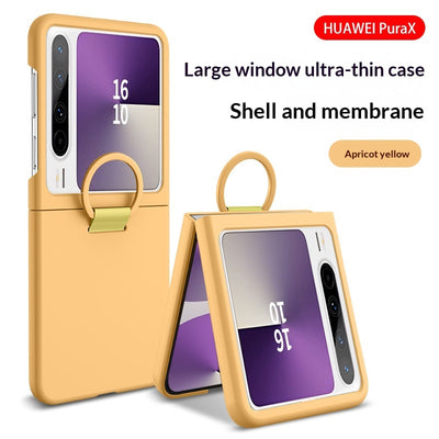 Funda Plegable para Teléfono con Ventana Grande y Anillo Protector Ultrafina - Image 20