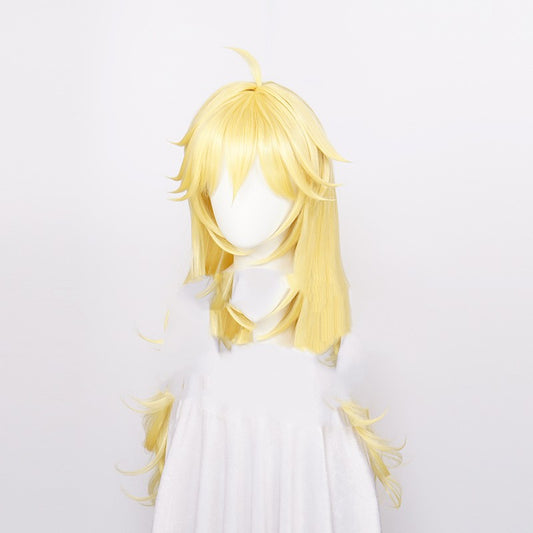 Organizador de Calcetines Ángel Pandy COS Dorado con Cabello Rizado Largo - Image 2