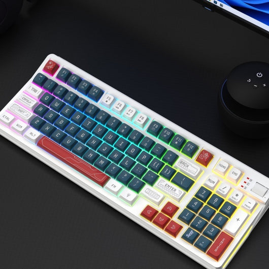 Escritorio Gaming con Iluminación RGB Multicolor y Diseño Mecánico Premium - Image 5