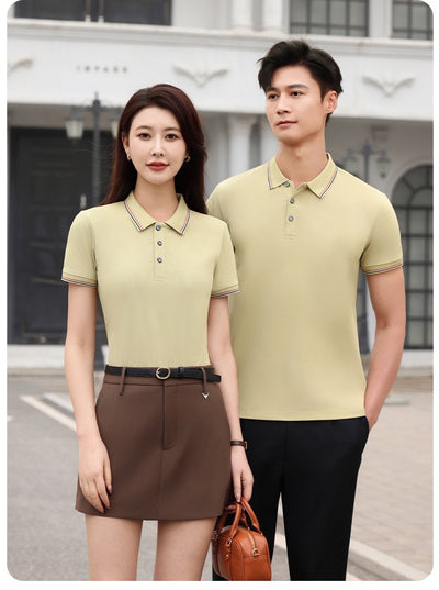 Polo de Trabajo Solona con Efecto Frío y Combinación de Colores - Image 20