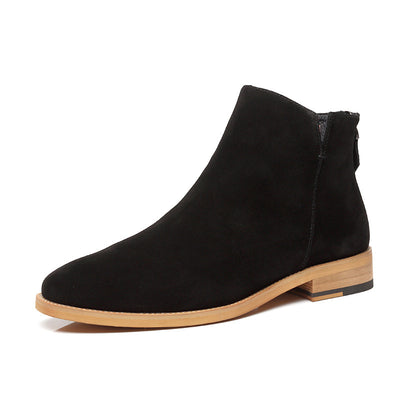 Botas Altas de Cuero Genuino con Plataforma y Acabado Mate para Hombre - Image 3