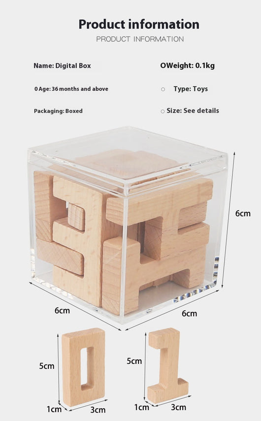 Bloque de Construcción Inteligente Kongming Lock - Puzzle 3D - Image 16