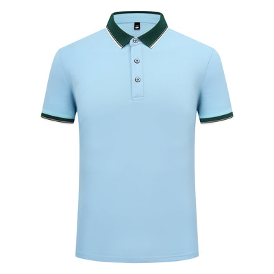 Polo Elástico de Algodón con Combinación de Colores - Image 11