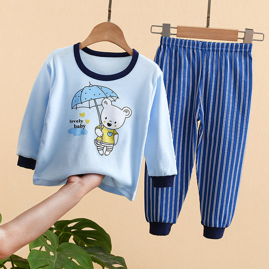 Pijama Infantil Estampado CUHK - Conjunto Cómodo para el Hogar - Image 33
