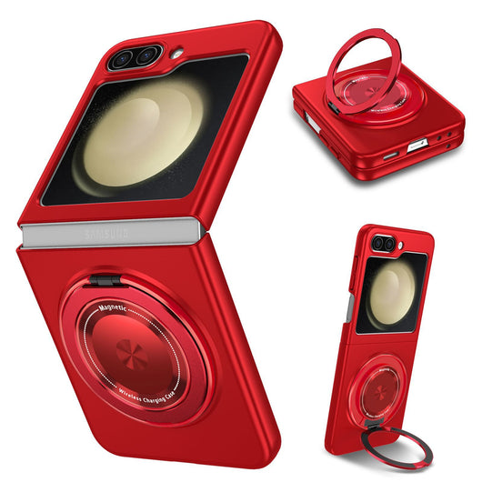 Funda Magnética Giratoria 360° para Samsung Galaxy Z Flip6 con Soporte Plegable - Image 3