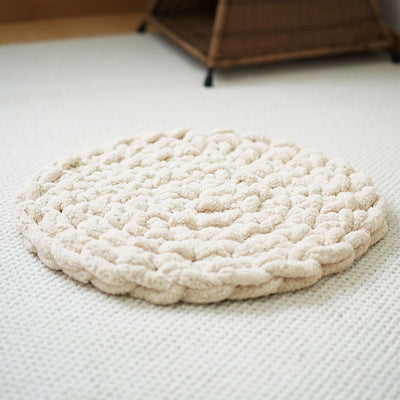 Cama Térmica Tejida a Mano para Perros y Gatos - Nido Acogedor de Lana - Image 7