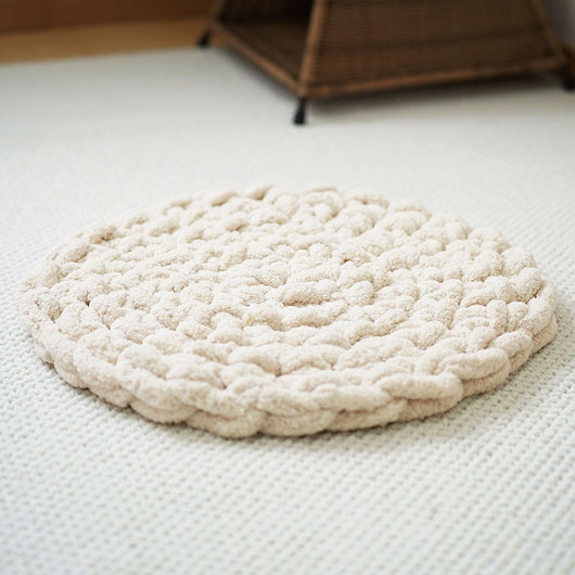 Cama Térmica Tejida a Mano para Perros y Gatos - Nido Acogedor de Lana - Image 7