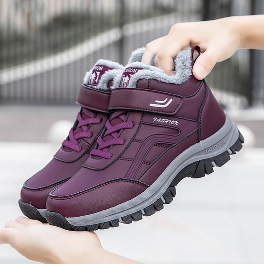 Botas Cálidas Impermeables para Mujer con Suela Antideslizante - Image 14