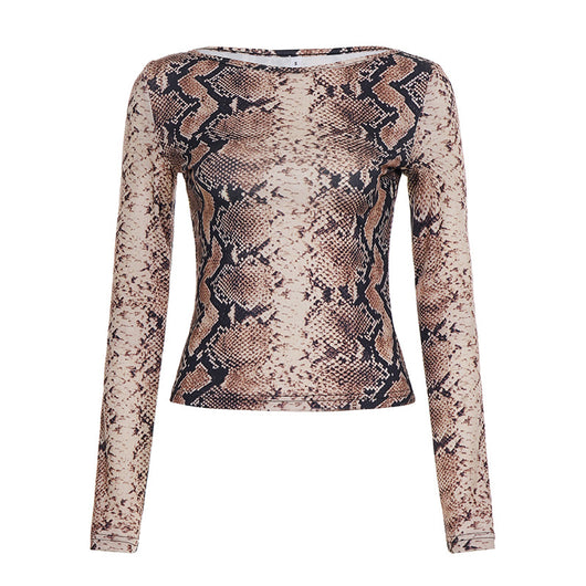 Playera Estampado Serpiente - Diseño Atrevido y Seductor - Image 6