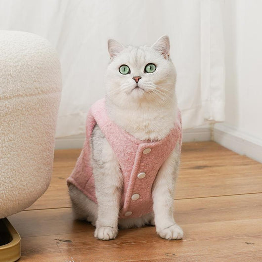 Chaleco Térmico para Gatos con Forro Polar Grueso - Abrigo Impermeable Anti-Pelusa - Image 6